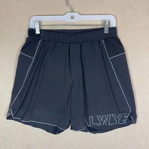 Lululemon Shorts‎ Adult Small Black Always Moving Surge Mens